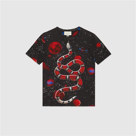 gucci space snake shirt replica|gucci t shirt real.